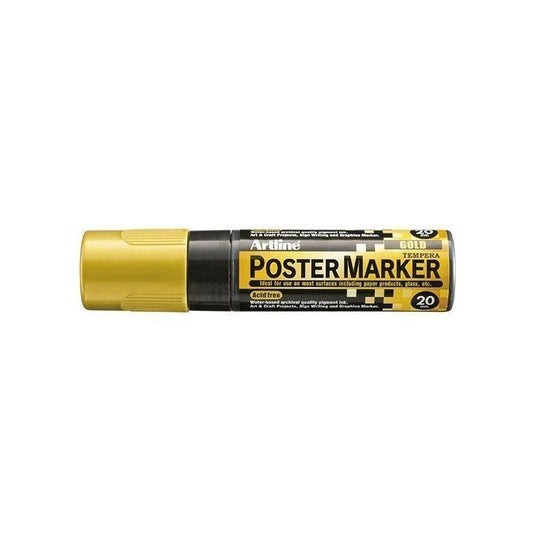 MARCADOR DE TEMPERA POSTER MARKER 20MM DORADO EPP-20