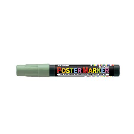 MARCADOR DE TEMPERA POSTER MARKER 4MM VERDE METALIZADO EPP-4