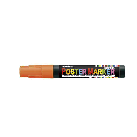 MARCADOR DE TEMPERA POSTER MARKER 4MM NARANJA FLUO EPP-4