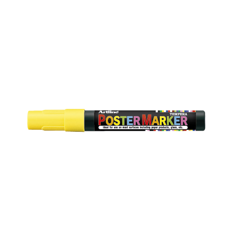 MARCADOR DE TEMPERA POSTER MARKER 4MM AMARILLO FLUO EPP-4