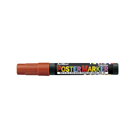 MARCADOR DE TEMPERA POSTER MARKER 4MM CAFE EPP-4