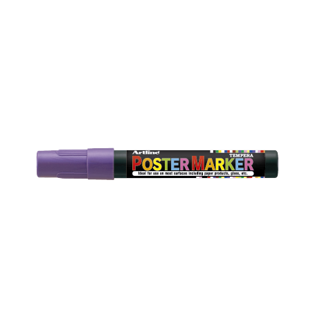 MARCADOR DE TEMPERA POSTER MARKER 4MM PURPURA METALIZADO EPP-4