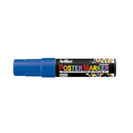 MARCADOR DE TEMPERA POSTER MARKER 6MM AZUL EPP-6