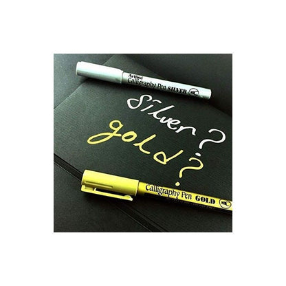 MARCADOR PARA CALIGRAFIA PLATEADO 2.5MM EK-993XF