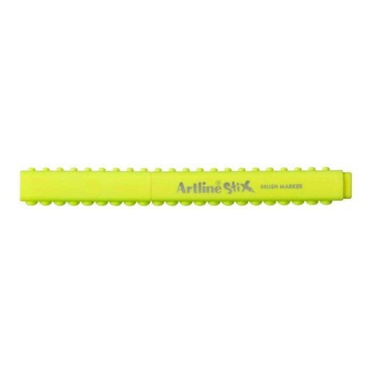 MARCADOR PUNTA PINCEL STIX AMARILLO FLUO