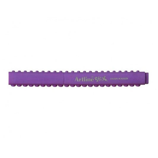 MARCADOR PUNTA PINCEL STIX PURPURA FLUO