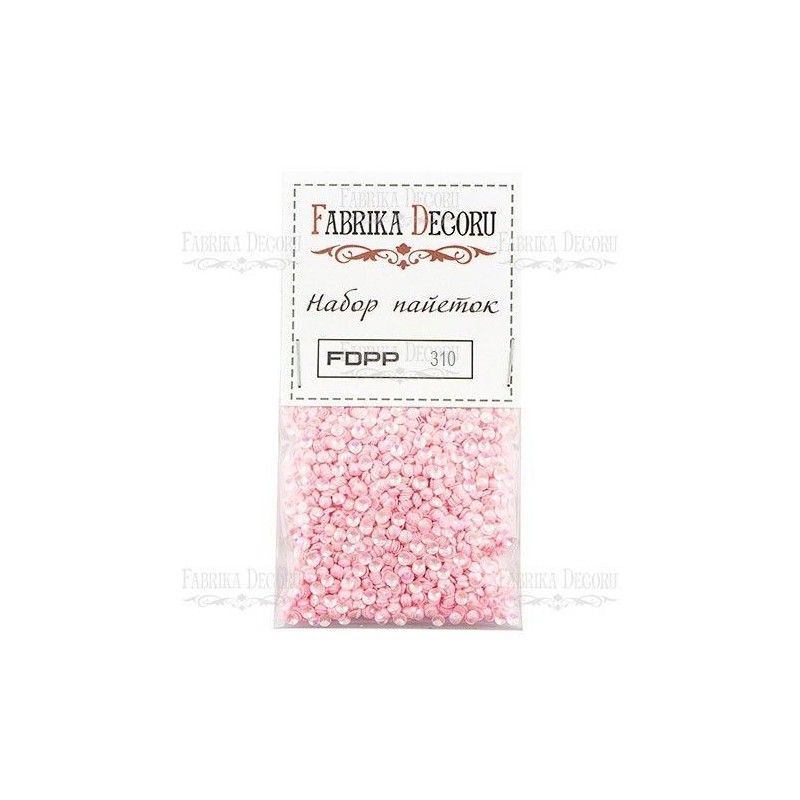 MINI LENTEJUELAS ROSA PERLA (4 mm)