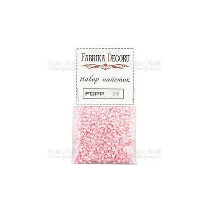 MINI LENTEJUELAS ROSA PERLA (4 mm)