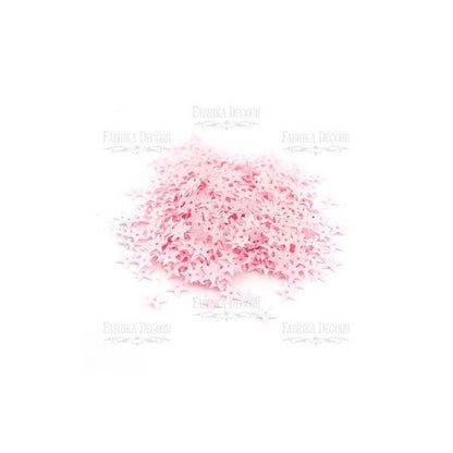 LENTEJUELAS ESTRELLAS ROSA (7 mm)