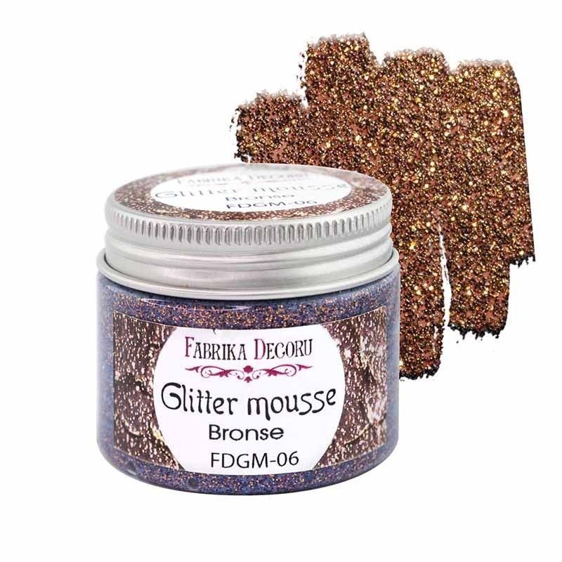 MOUSSE GLITTER COLOR BRONCE (50 ml)