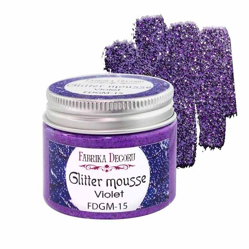 MOUSSE GLITTER COLOR VIOLET (50 ml)