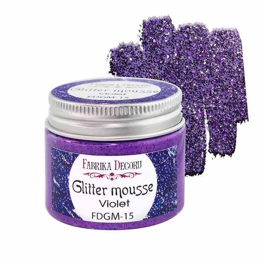 MOUSSE GLITTER COLOR VIOLET (50 ml)