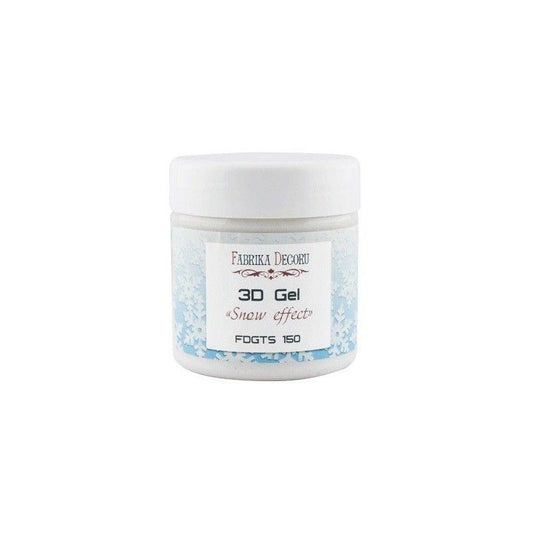 GEL 3D CON EFECTO NIEVE (150 ml)