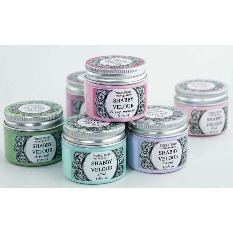 PINTURA SHABBY VELOUR COLOR HEATHER (50 ml)