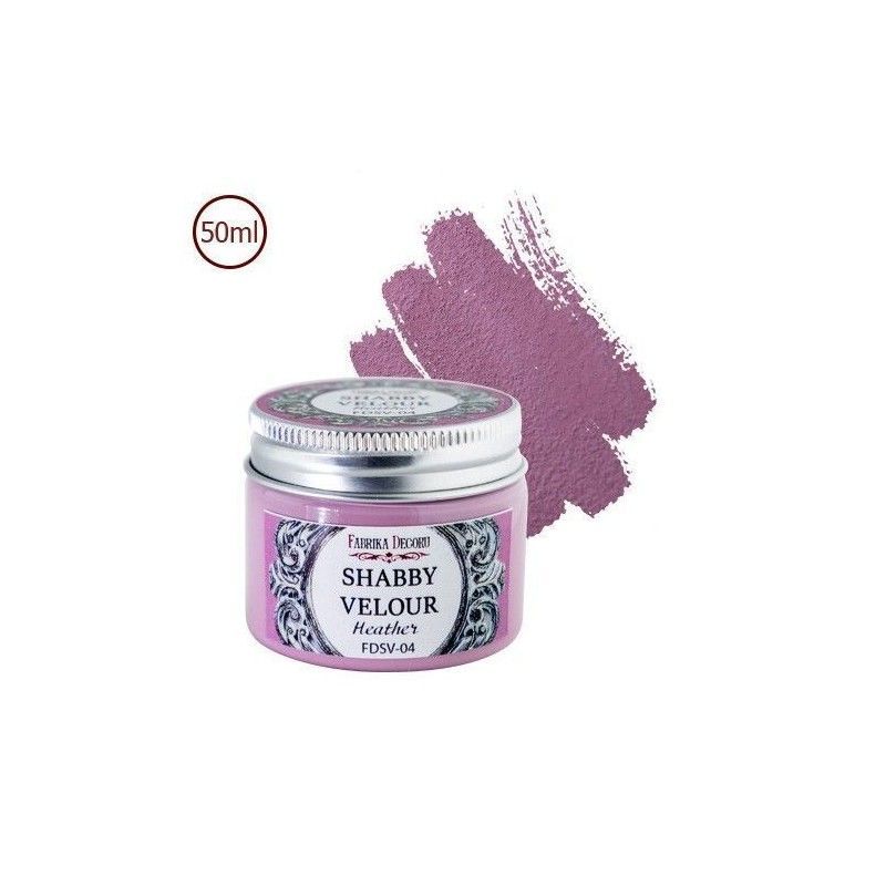 PINTURA SHABBY VELOUR COLOR HEATHER (50 ml)