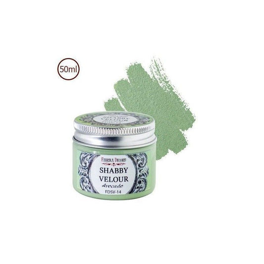 PINTURA SHABBY VELOUR COLOR AVOCADO (50 ml)