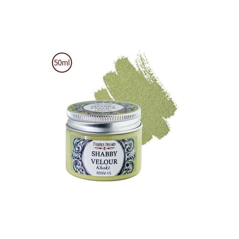 PINTURA SHABBY VELOUR COLOR KHAKI (50 ml)