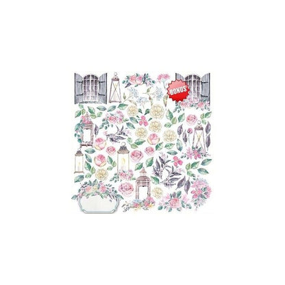 SET DE PAPELES SHABBY LOVE (DOBLE CARA) 20 X 20 CM