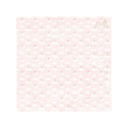 SET DE PAPELES DREAMY BABY GIRL (DOBLE CARA) 20 X 20 CM