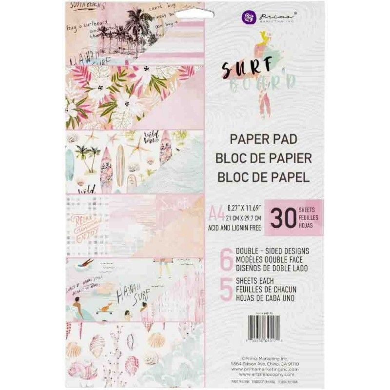 PAPEL SURFBOARD A4 (30 PCS)