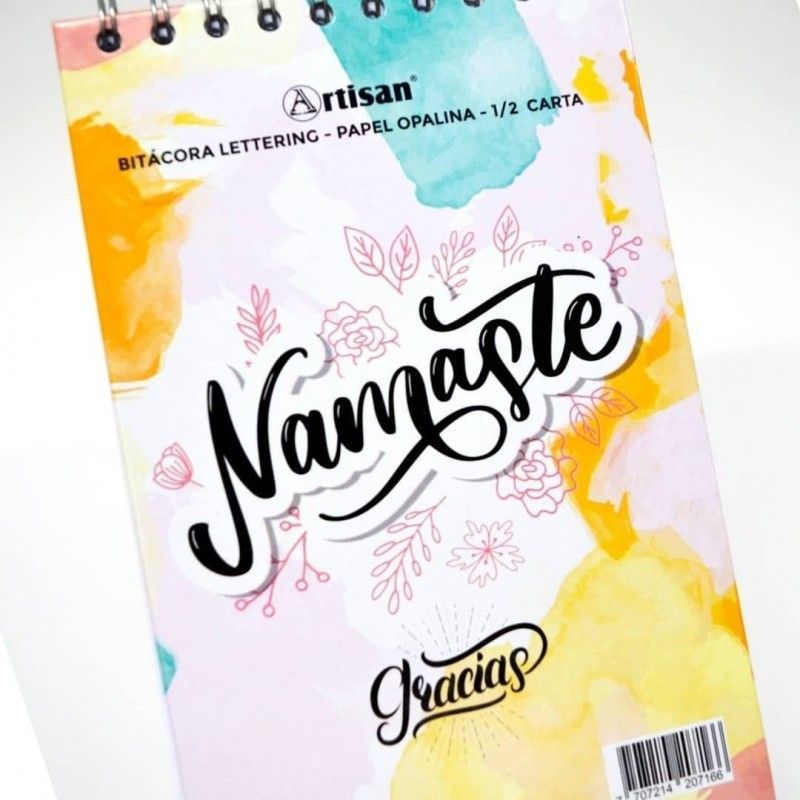 BITACORA LETTERING ARTISAN NAMASTE