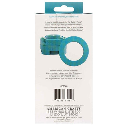 INSERTOS PARA BOTON GRANDE 58 mm BUTTON PRESS