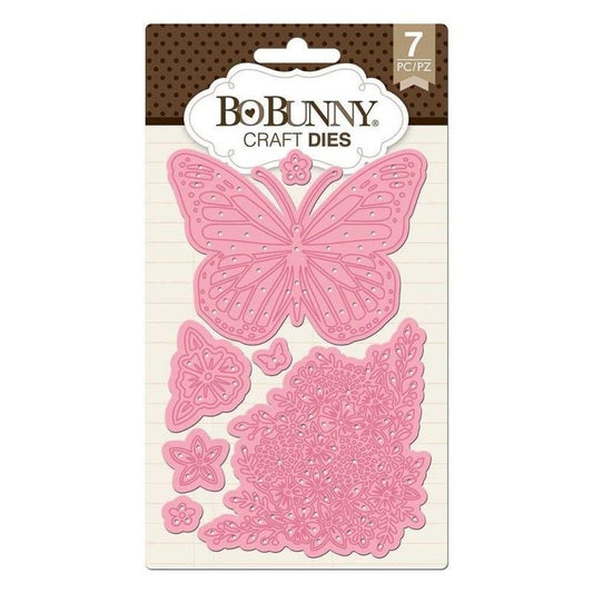 TROQUEL JARDIN DE MARIPOSAS BO BUNNY (7 PCS)