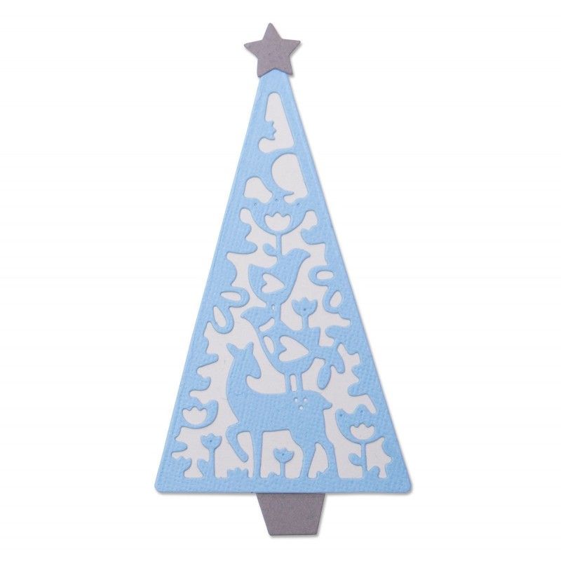 TROQUELES THINLITS ARBOL DE NAVIDAD by Lisa Jones (4 PCS)