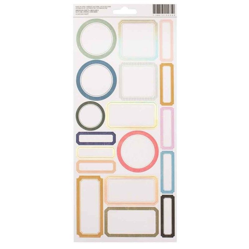 STICKERS IRIDISCENTES COLECCION OLD SCHOOL (48 PCS)