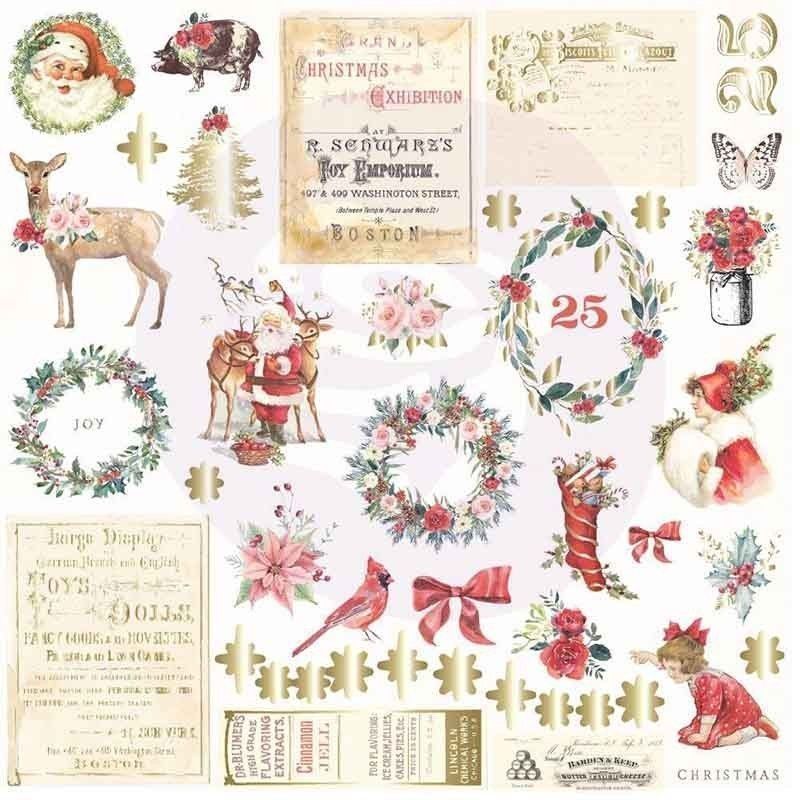 DIE CUTS CHRISTMAS IN THE COUNTRY (42 PCS)