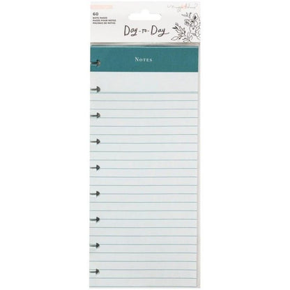 PAQUETE DE HOJAS PARA PLANNER DAY TO DAY (60 PCS)