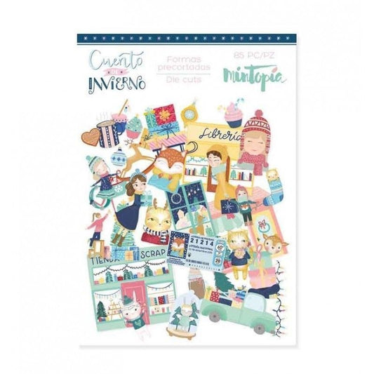 DIE CUTS ILUSTRACIONES CUENTO DE NAVIDAD