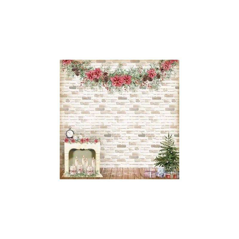PAPEL WINTER WONDERS (30 X 30 CM) DOBLE CARA