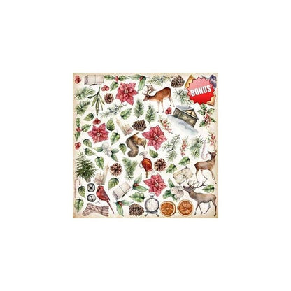 PAPEL WINTER WONDERS (30 X 30 CM) DOBLE CARA
