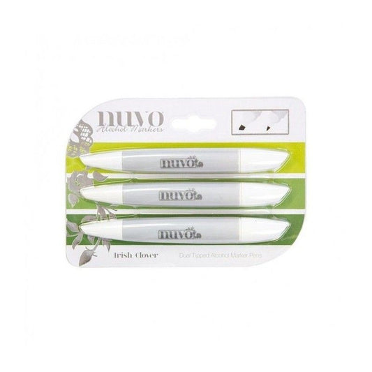 NUVO MARKER PUNTA DOBLE (KIT 3) IRIS CLOVER