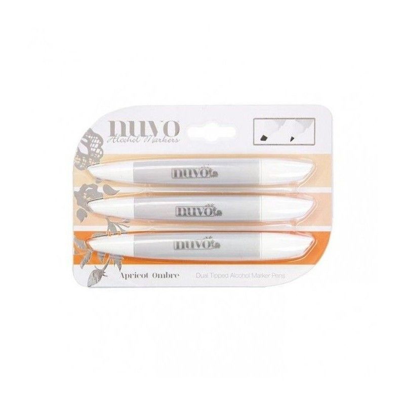 NUVO MARKER PUNTA DOBLE (KIT 3) APRICOT OMBRE