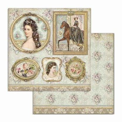 BLOC 10 HOJAS PRINCESS (20 X 20 CM) DOBLE CARA