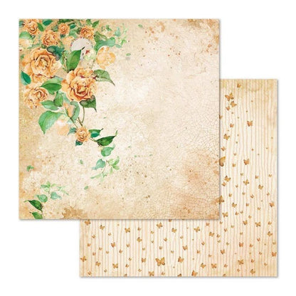 BLOC 10 HOJAS FLOWERS FOR YOU AQUARELLE (20 X 20 CM) DOBLE CARA