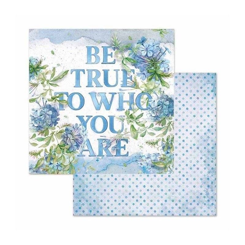 BLOC 10 HOJAS FLOWERS FOR YOU AQUARELLE (20 X 20 CM) DOBLE CARA
