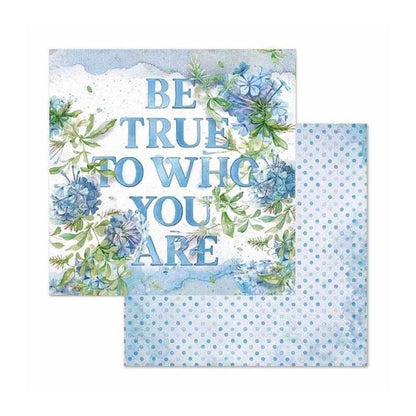 BLOC 10 HOJAS FLOWERS FOR YOU AQUARELLE (20 X 20 CM) DOBLE CARA