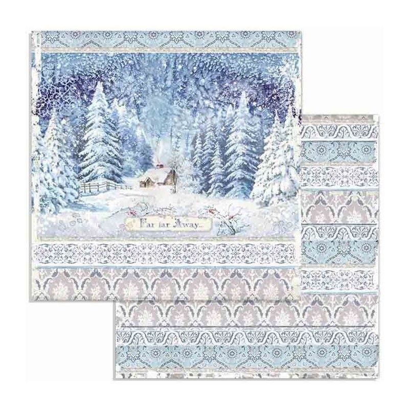 BLOCK 10 HOJAS WINTER TALES (30 X 30 CM) DOBLE CARA