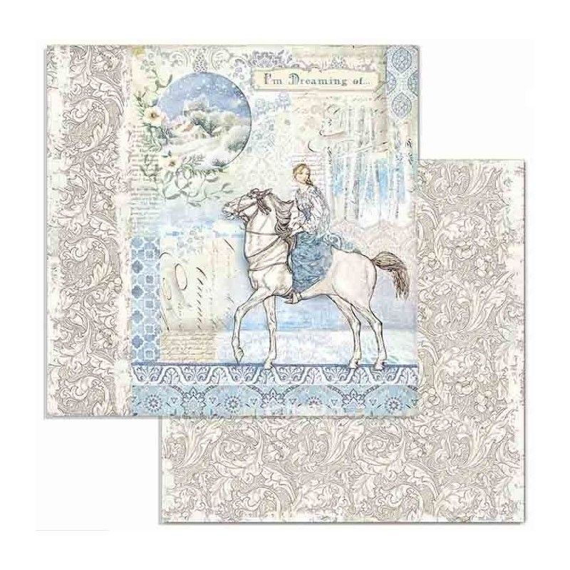 BLOCK 10 HOJAS WINTER TALES (30 X 30 CM) DOBLE CARA