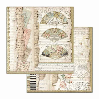 BLOC 10 HOJAS PRINCESS (30 X 30 CM ) DOBLE CARA