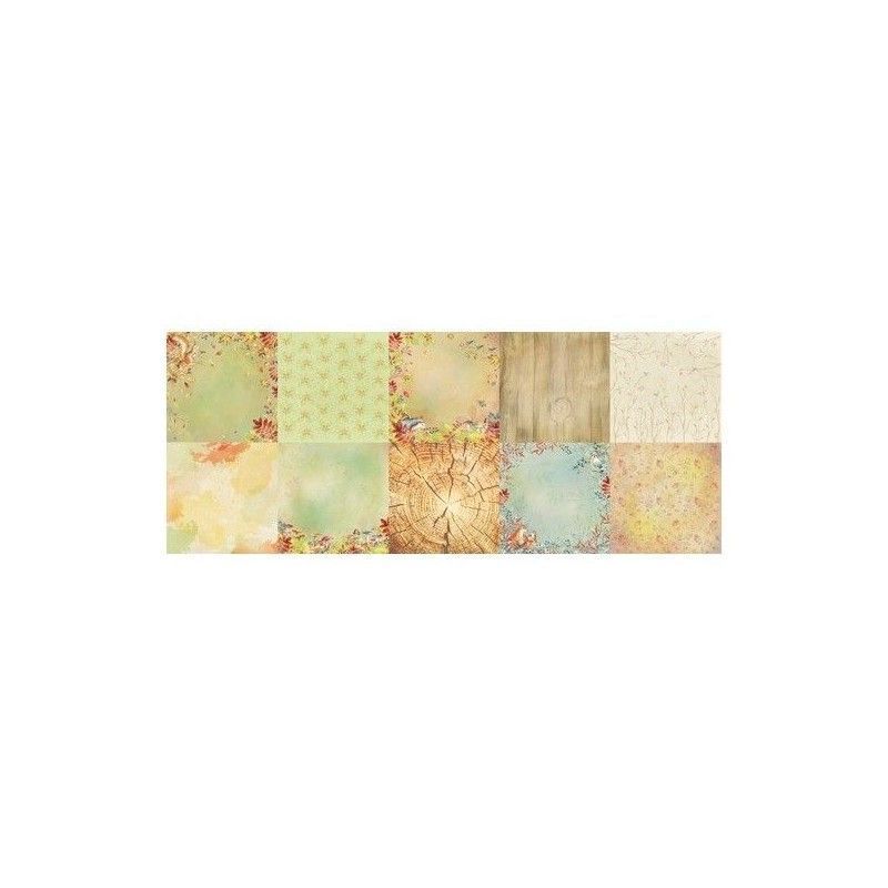 PAPEL COLORS OF AUTUMN (30 x 30 CM) DOBLE CARA