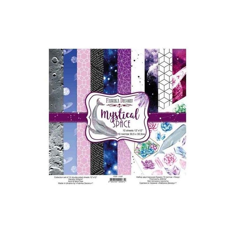 PAPEL MYSTICAL SPACE (30 X 30 CM) DOBLE CARA