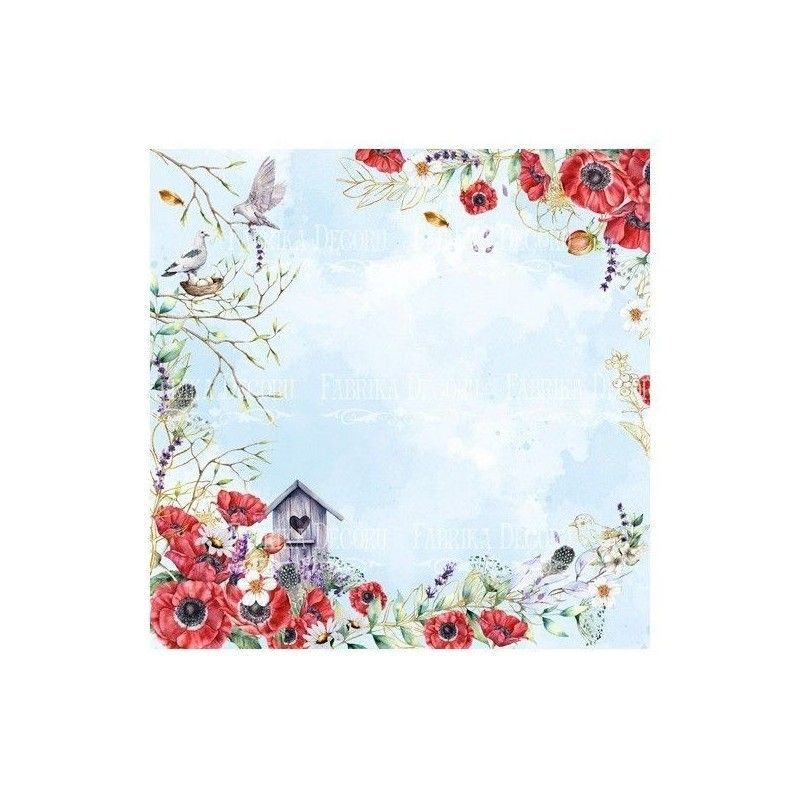 PAPEL SUMMER MOOD (30 X 30 CM) DOBLE CARA