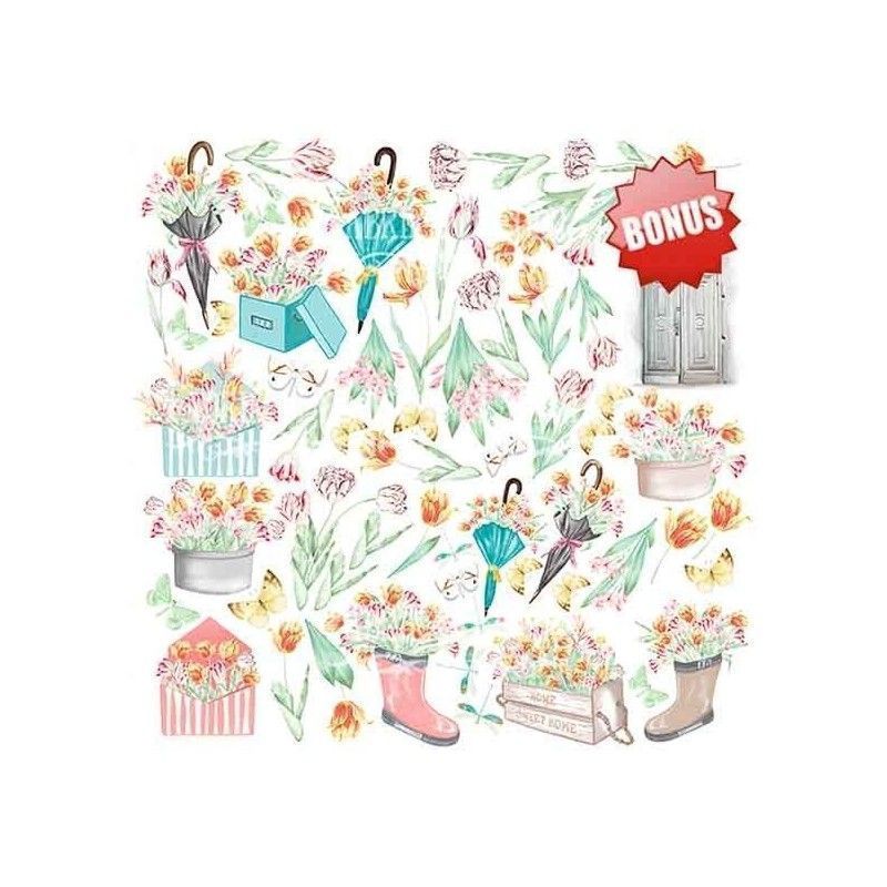 PAPEL SCENT OF SPRING (30 X 30 CM) DOBLE CARA