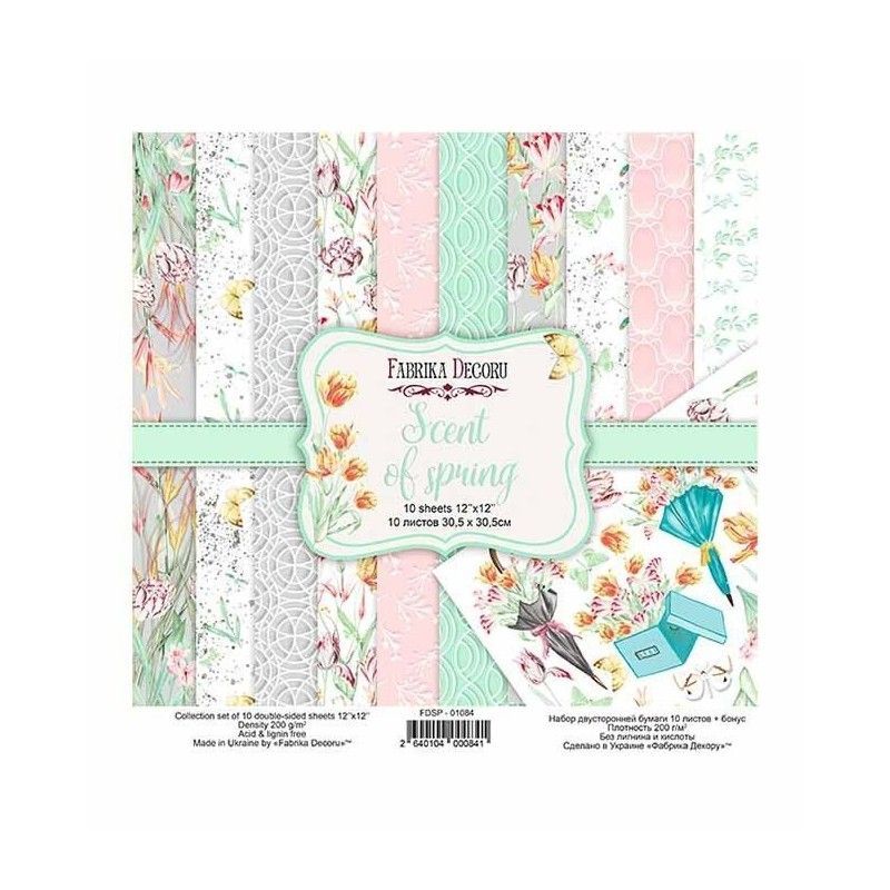 PAPEL SCENT OF SPRING (30 X 30 CM) DOBLE CARA