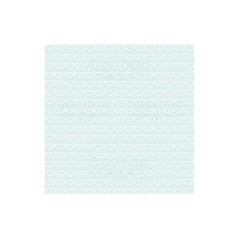 PAPEL PUFFY FLUFFY GIRL (30 X 30 CM) DOBLE CARA