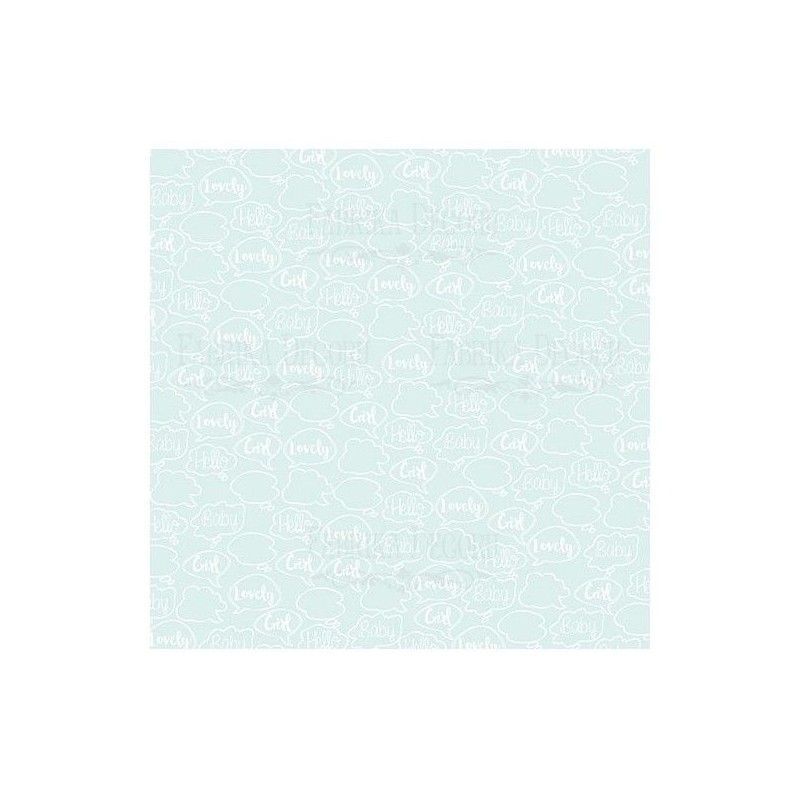 PAPEL PUFFY FLUFFY GIRL (30 X 30 CM) DOBLE CARA